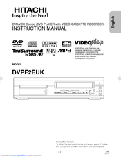 Hitachi DVPF2EUK Instruction Manual