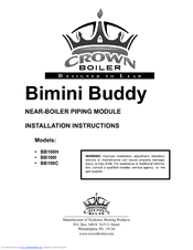 Crown Boiler Bimini Buddy BB100I Installation Instructions Manual