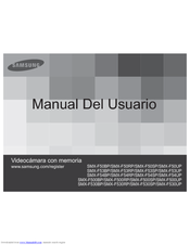 Samsung SMX-F500RP Manual Del Usuario