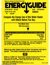 GE GG75T06ASK Energy Manual