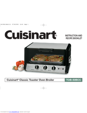 Cuisinart TOB-50BCC Instruction Booklet