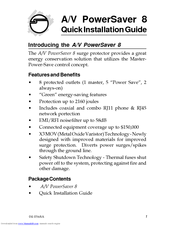 SIIG A/V PowerSaver 8 Quick Installation Manual
