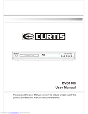 Curtis DVD1100 User Manual