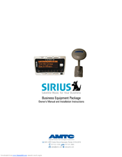 Sirius Satellite Radio EQ-SIRRCV Owner's Manual & Installation Instructions