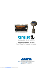 Sirius Satellite Radio SIRIUS Satellite Music for Your Business Subscription Owner's Manual & Installation Instructions