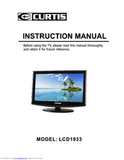 Curtis LCD1933 Instruction Manual