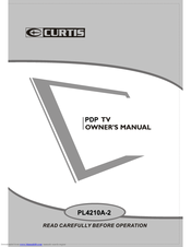 Curtis PL4210A-2 Owner's Manual