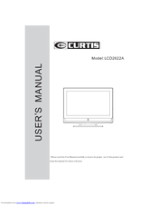 Curtis LCD2622A User Manual