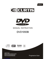 Curtis DVD1093B Instruction Manual