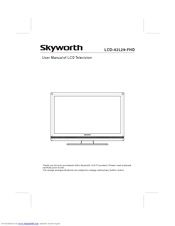 Skyworth LCD-42L29-FHD User Manual