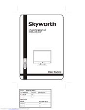 Skyworth LCD-22L5F User Manual