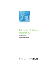 SMART Education Software Installer 2011 Frequently Asked Questions Manual