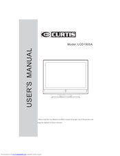 Curtis LCD1905A User Manual