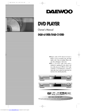Daewoo DQD-2100D Owner's Manual