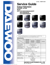 Daewoo DTP-20C4TF Service Manual