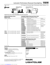 Lightolier Lytecaster 1101H Specification
