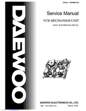 Daewoo K30 Service Manual