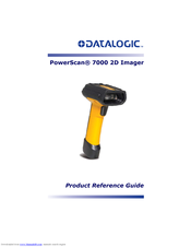Datalogic PowerScan 7000 Product Reference Manual
