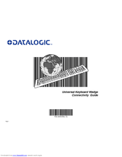 Datalogic Universal Keyboard Wedge Connectivity Manual