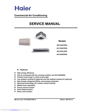 Haier AU122AEERA Service Manual