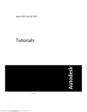 Autodesk AUTOCAD PLANT 3D 2011 - SYSTEM REQUIREMENTS Tutorials Manual