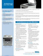 Dell 1600n - Multifunction Laser Printer B/W Specifications