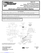 FMI Baja II 36WL Installation Instructions Manual