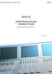 DHD Power Cruiser 52/RX Installation Manual