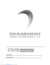 Diamond Audio Technology D392i Owner's Manual