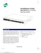 Digi MIL-H3130 Installation Manual