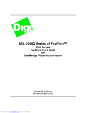Digi MIL-3200X Series Hardware User's Manual