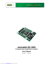 Digi JACKRABBIT BL1800 User Manual