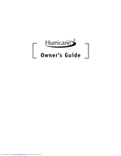 Directed Electronics Hurricane 3 Owner's Manual