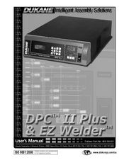 Dukane EZ Welder User Manual