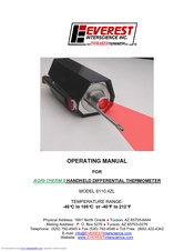 Everest AGRI-THERM II 6110.4ZL Operating Manual