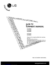 LG 52LGSODC Owner's Manual