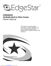 EdgeStar CWR265SZ Owner's Manual