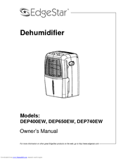 EdgeStar DEP740EW Owner's Manual