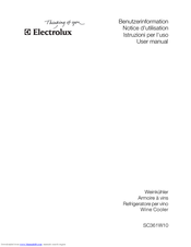 Electrolux SC361W10 User Manual