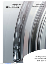 Electrolux EWF 12580 W User Manual
