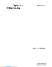 Electrolux EWS 125410 A User Manual