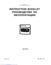 Electrolux EOB 4760 Instruction Booklet