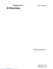 Electrolux EWB 85110 W User Manual