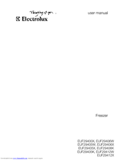 Electrolux EUF29400X User Manual