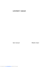 AEG Electrolux LAVAMAT 16850 A User Manual