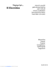 Electrolux EUN12510 User Manual