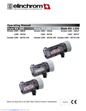 Elinchrom RX 300 Operating Manual