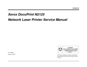 Xerox N2125N - DocuPrint B/W Laser Printer Service Manual
