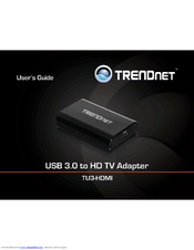 TRENDnet TU3-HDMI Quick Installation Manual