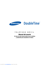 Samsung DobleTime SGH-I857 Manual Del Usuario
